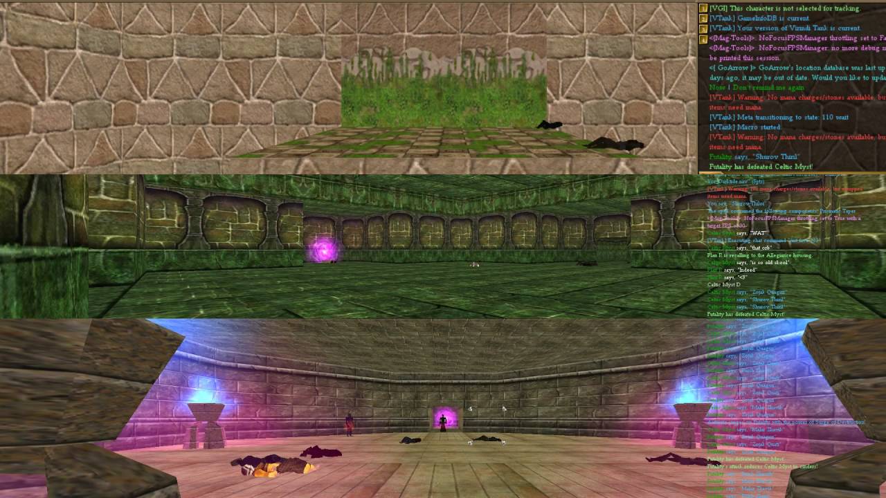 The visual representation of what a dead MMO looks like
