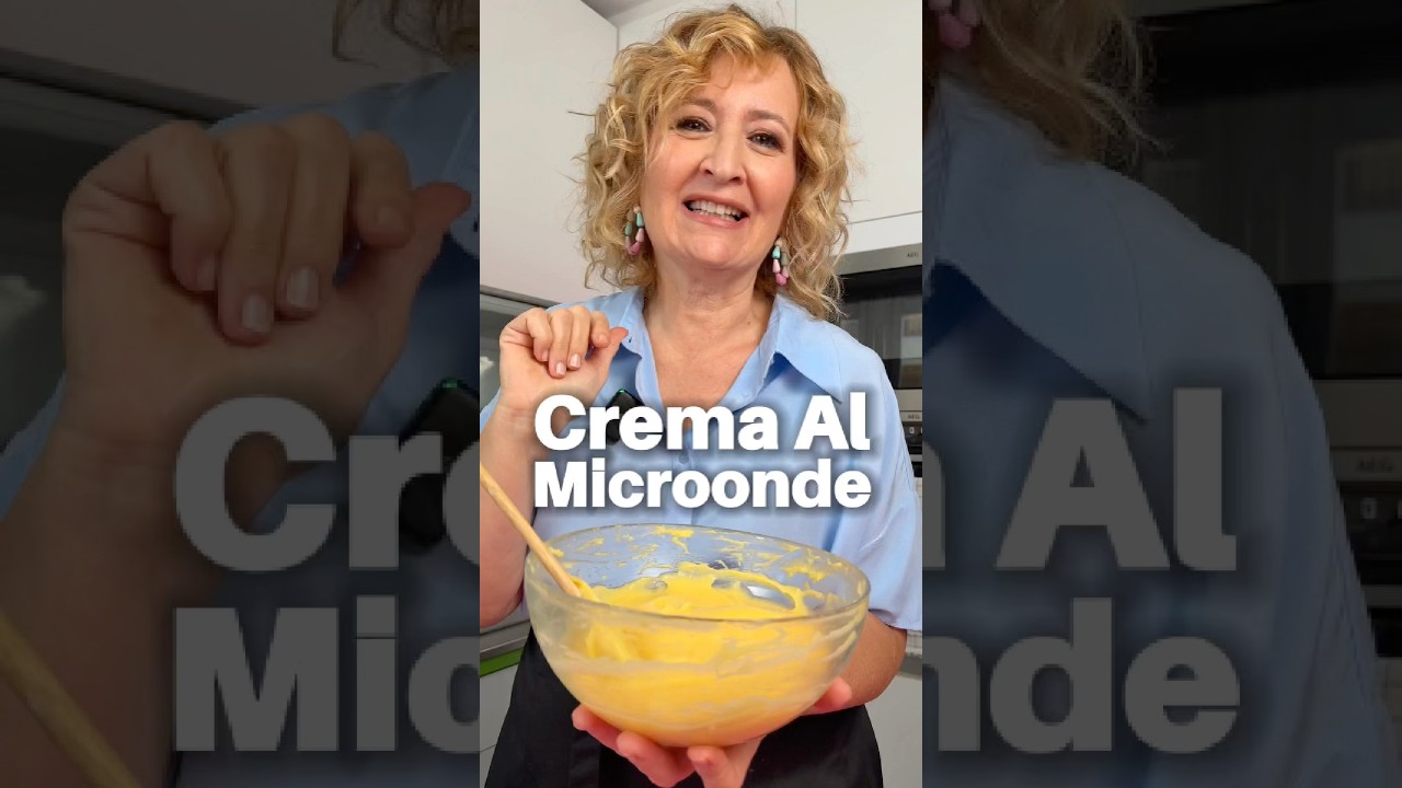 CREMA AL MICROONDE #nataliacattelani #cremapasticciera #cremaalmicroonde