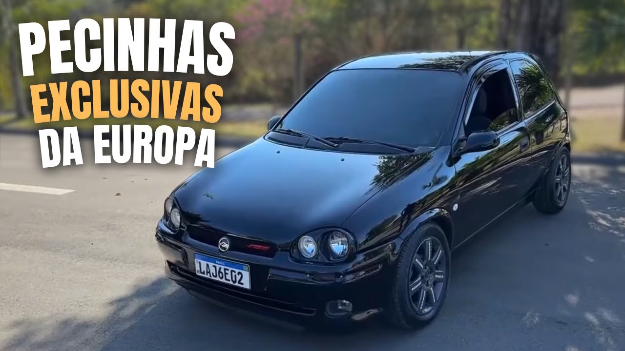 CORSA GL 1.6 COMPLETO COM PEÇAS EXCLUSIVAS (ATÉ DA EUROPA)