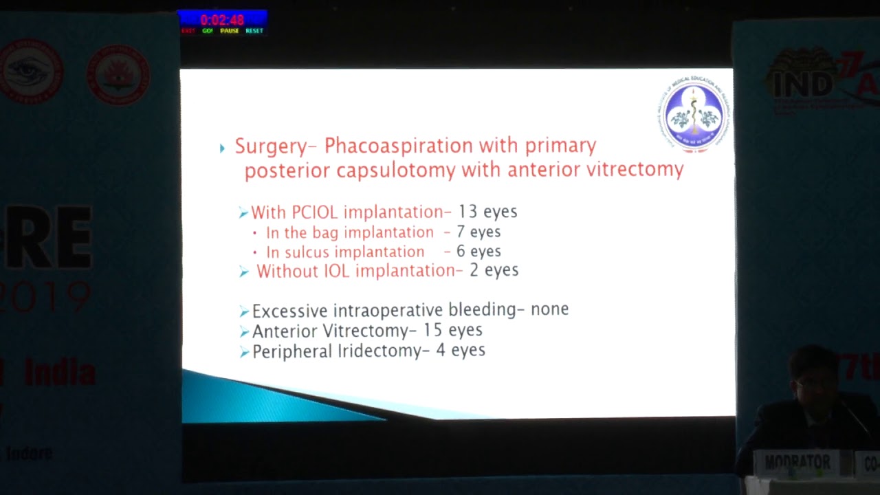 AIOC2019 FP 834 Pediatric   II Prospective evaluation of Outcome Dr Surbhi Khurana