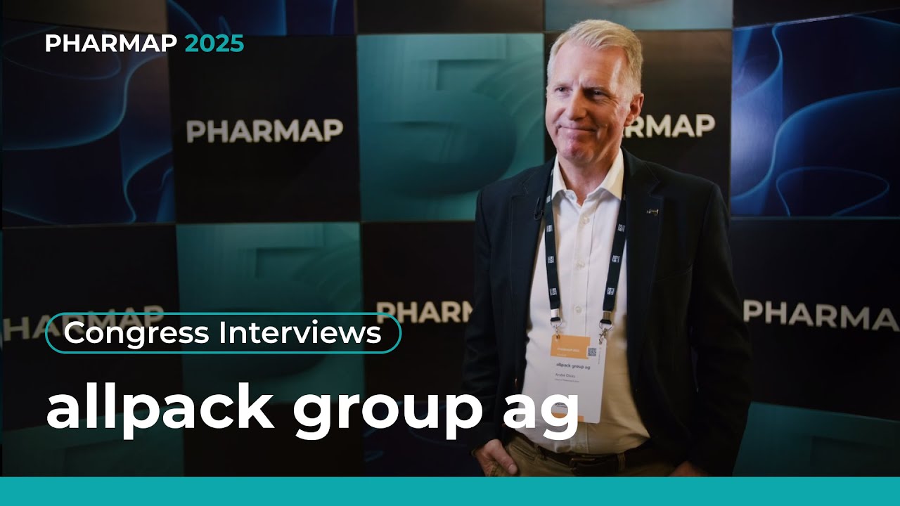 allpack group ag: Contract Packaging for Orphan Drugs | Andr&eacute; Dicks | PHARMAP 2025