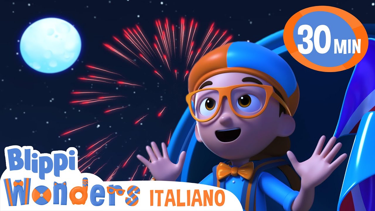 Fuochi D'Artificio | Blippi Wonders in Italiano | Video educativi per bambini