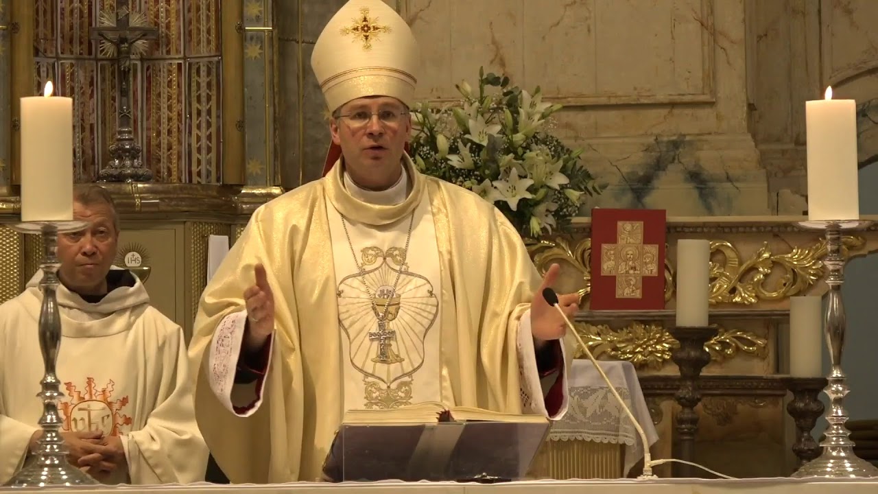 2019-06-16 Šv. Antanas Paduvietis, šv. Mišios, vysk. Kęstutis Kėvalas, Kretinga