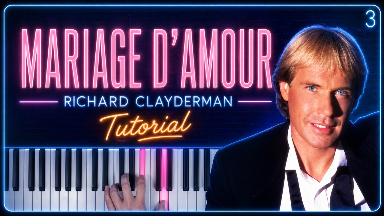 MARIAGE D'AMOUR (Spring Waltz) by Richard Clayderman, Paul de Senneville | Piano Tutorial (Part 1)