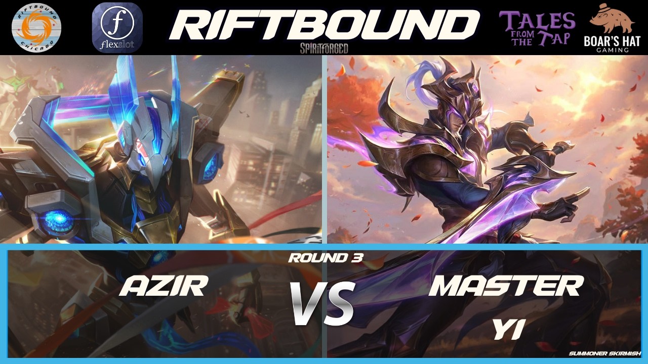 Azir VS Master Yi   [Summoner Skirmish Riftbound Gameplay Round 3]