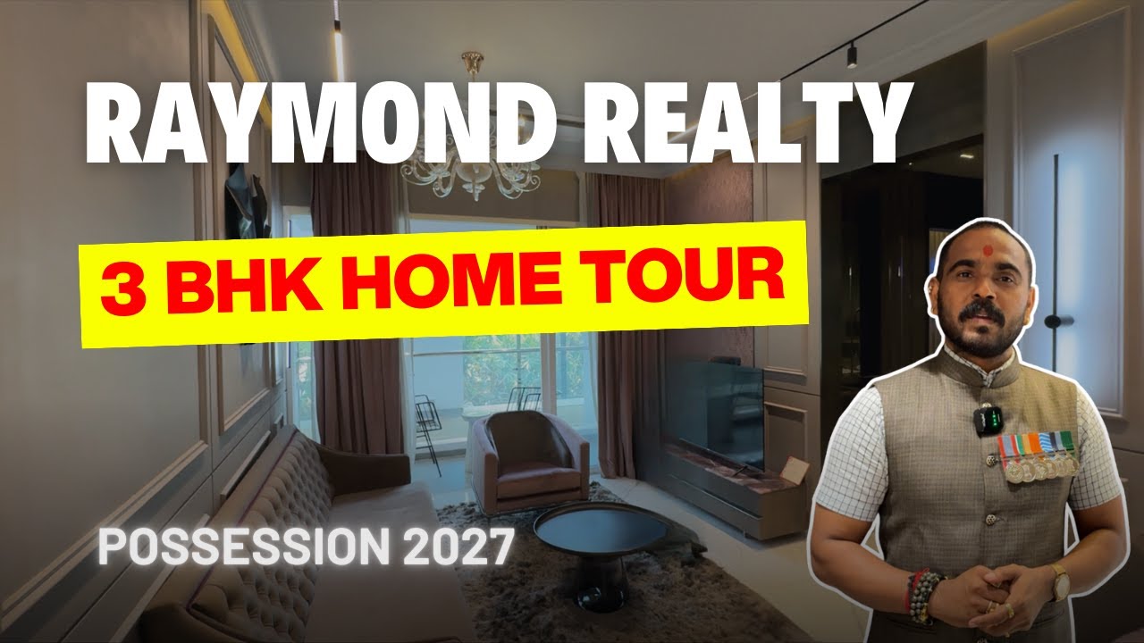 3 BHK Flat Tour Raymond Ten X Era At Pokhran Road. 2 | Thane West | Detailed Home Tour