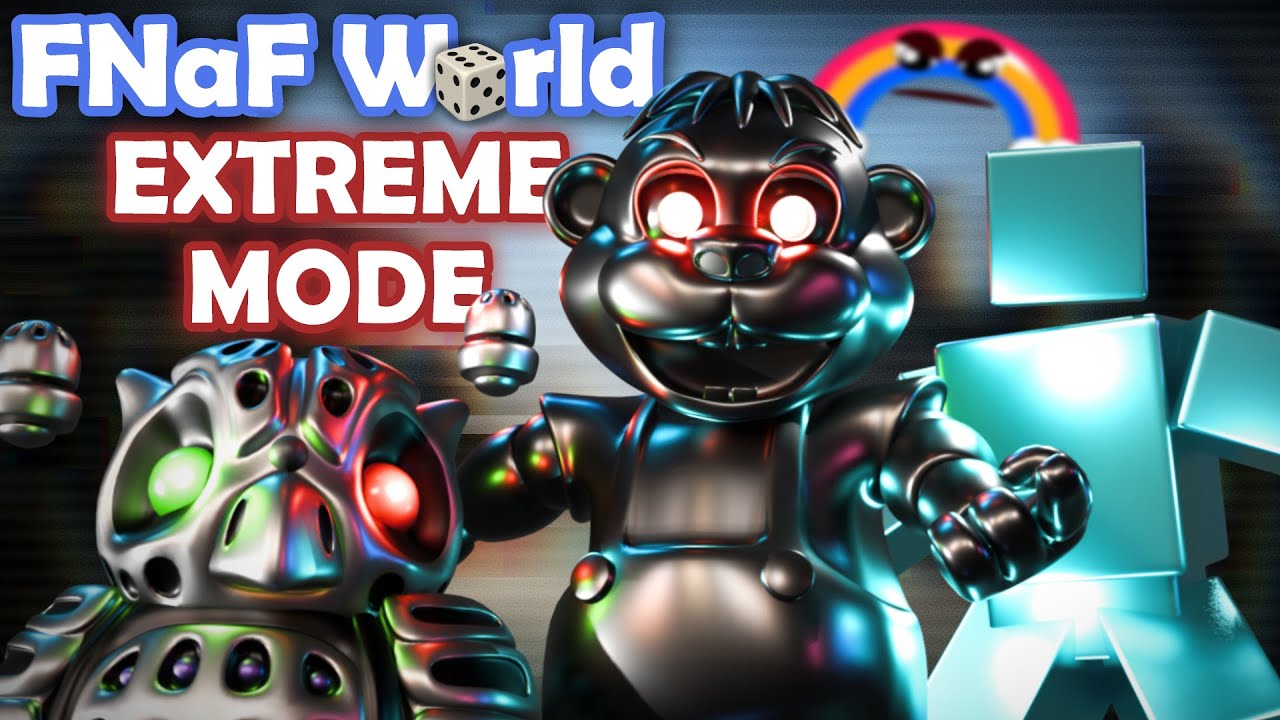 FNAF World, but everything is random and way harder - EXTREME Mode