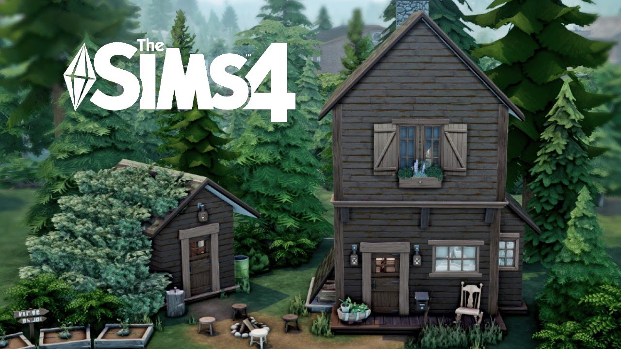 Werewolf's Shack | No CC | Sims 4 Werewolves Speedbuild