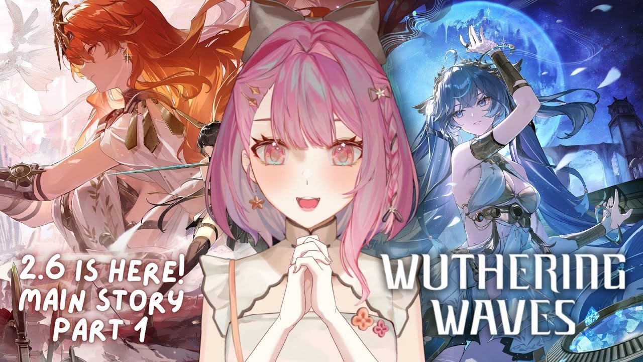 【Wuthering Waves】2.6 Main Story Quest & Augusta Gacha! 『鳴潮』オーガスタお迎えガチャ＆メインストーリーの前半やるぞ【EN/日本語/中文】