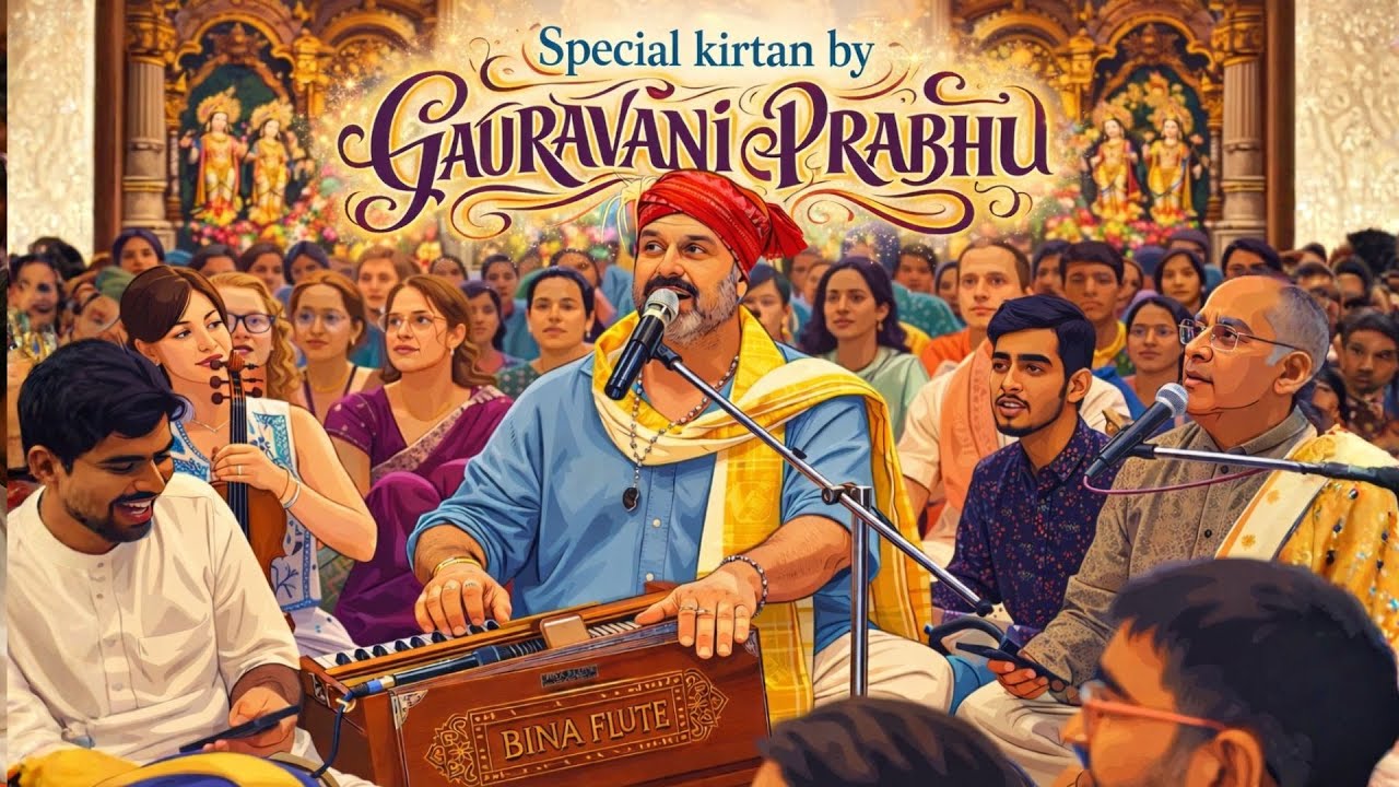Soul-Stirring Kirtan by Gaur Vani Prabhu | Brahmotsava Festival | GEV