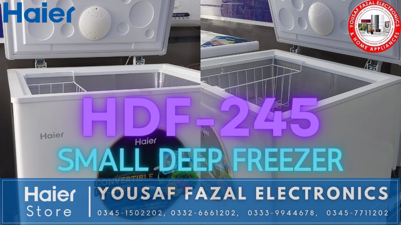 Small Size Deep Freezer |  Haier Deep Freezer HDF-245 | Haier Deep Freezer Price in Pakistan  #haier