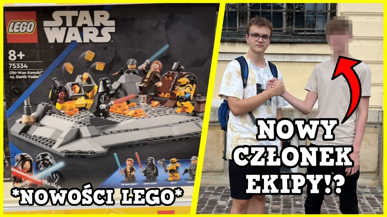 NOWOŚCI LEGO W SKLEPACH!? | NOWY CZŁONEK W EKIPIE!? | LEGO VLOG