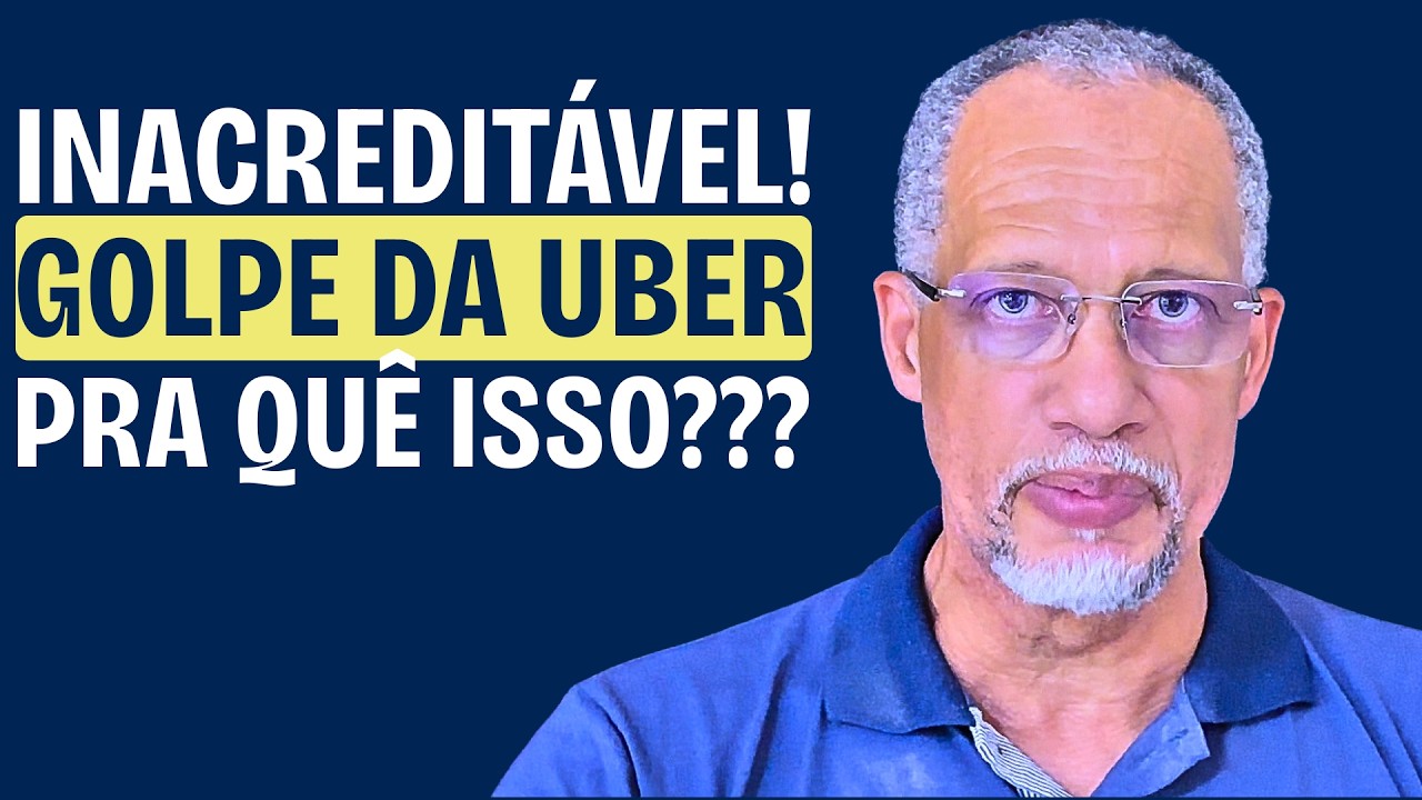 Uber aplica Novo GOLPE em Motoristas | Explicação nua e crua