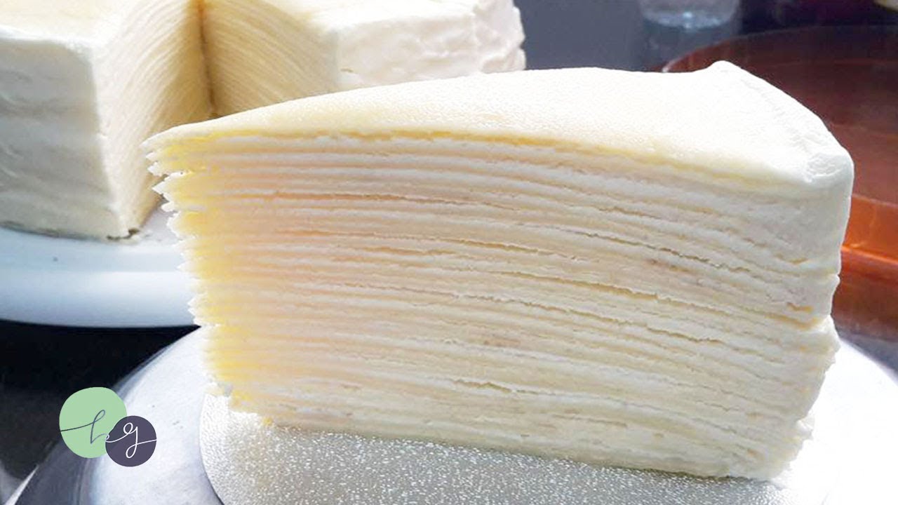 เครปเค้ก ครีมนมสด I Crepe cake - kg baking