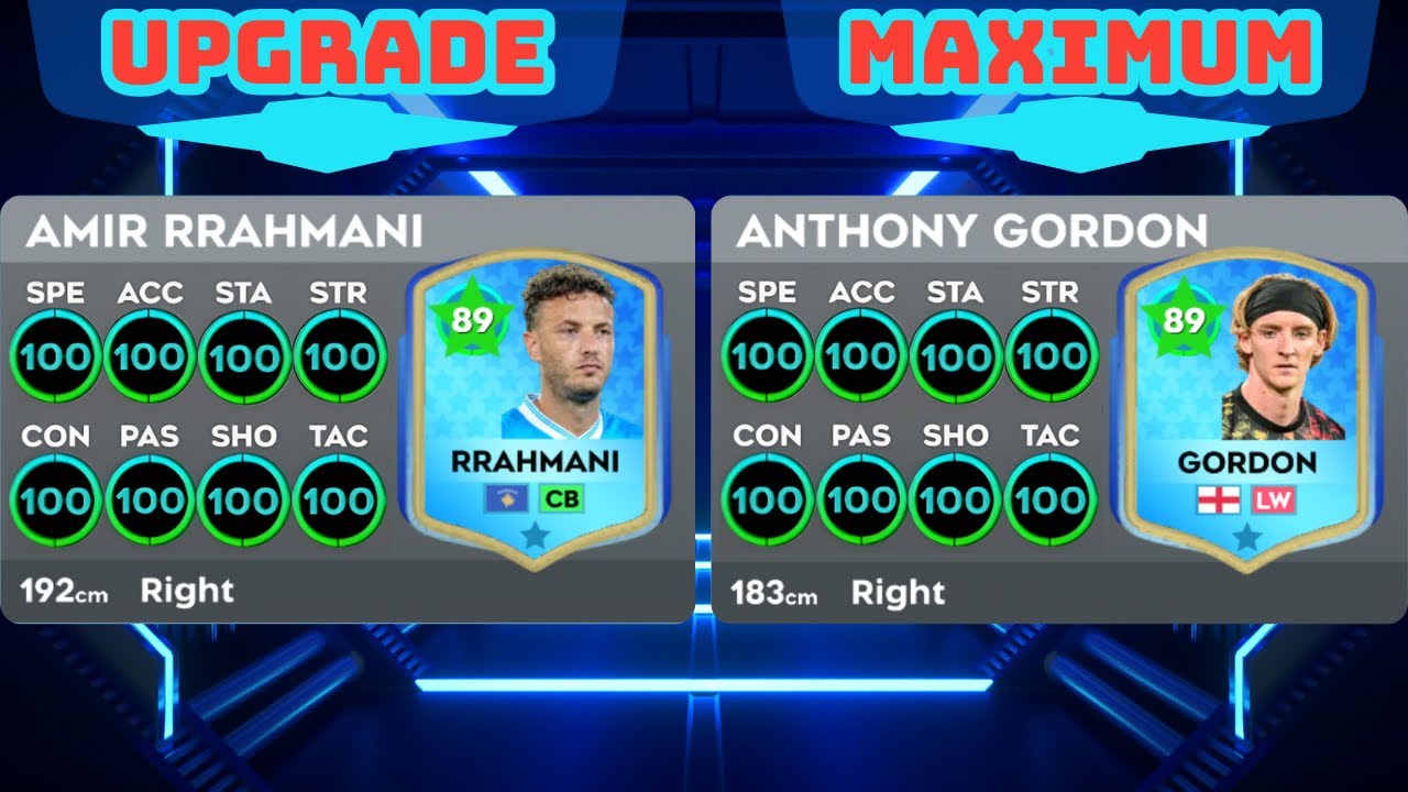DLS 26 | UPGRADE ✅ Amir Rrahmani 79 & Anthony Gordon 79 ( NEW ) . Dream League Soccer 2026