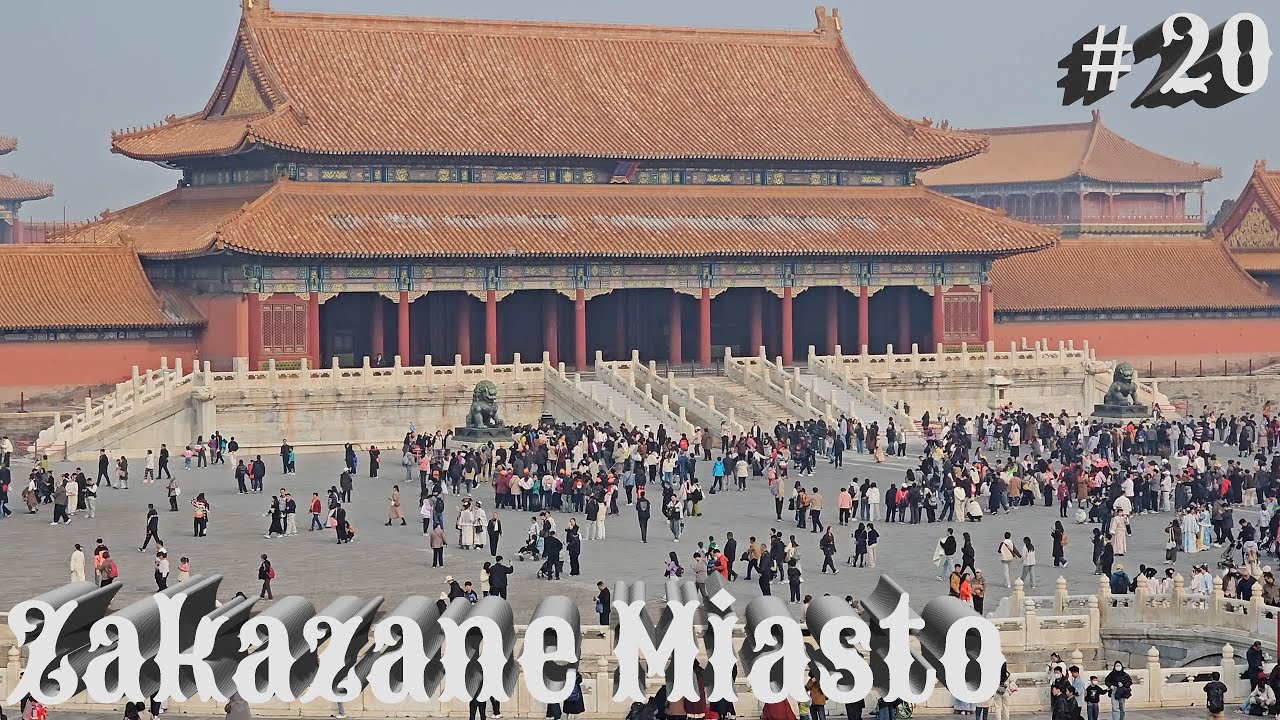 Chiny 2024 #20 Pekin - Beijing 北京 Zakazane Miasto 故宫 pałac cesarski dynastii Ming i Qing