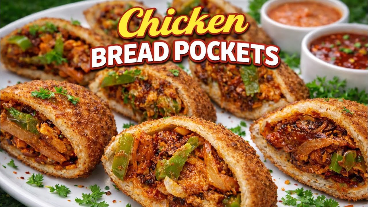 Ramzan Special Chicken Pockets Recipe | रमज़ान स्पेशल चिकन पॉकेट्स बनाए | रमझानासाठी चिकन पॉकेट्स 