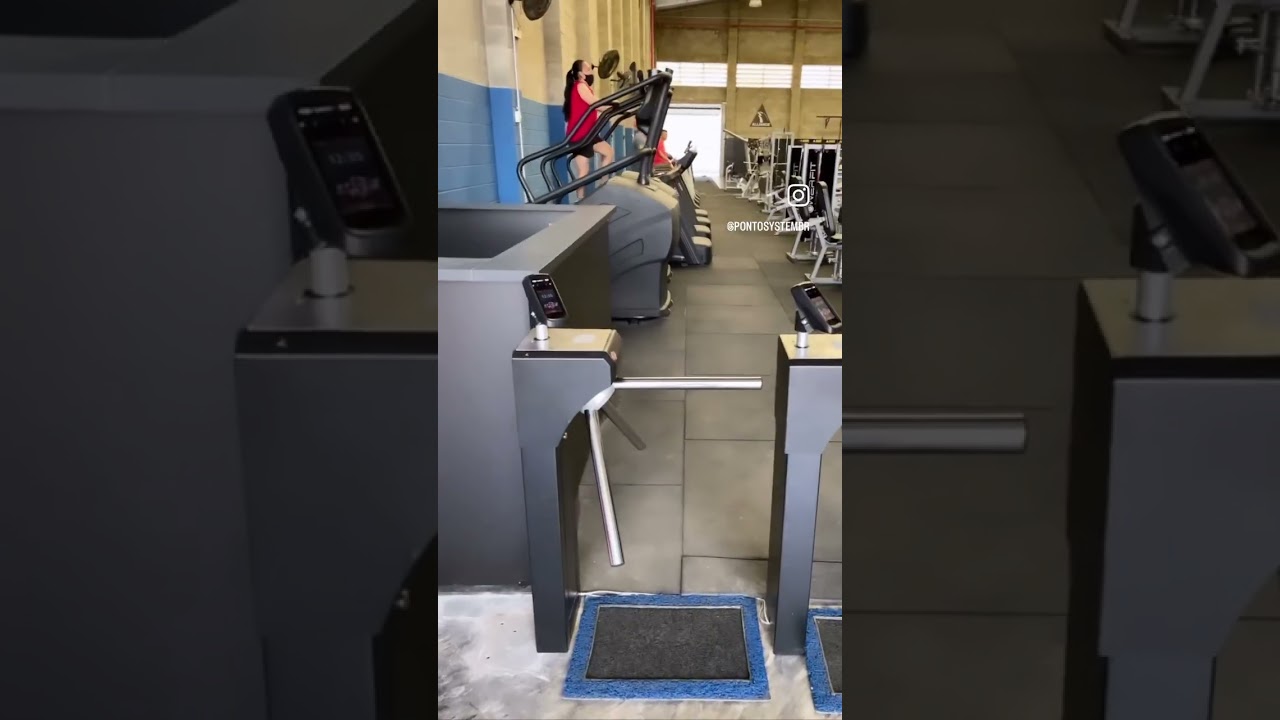 Catraca controle de Acesso Ponto System Academias