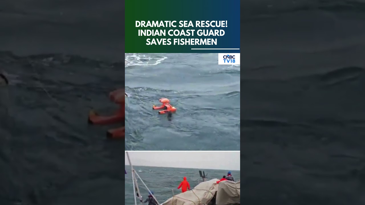 Indian Coast Guard Rescues 6 Fishermen Off Mangaluru Coast| Emergency At Sea | Surathkal Coast |N18S