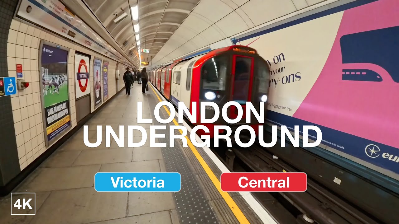 Journey to the Far West of the Central Line | London Victoria to West Ruislip via Oxford Circus