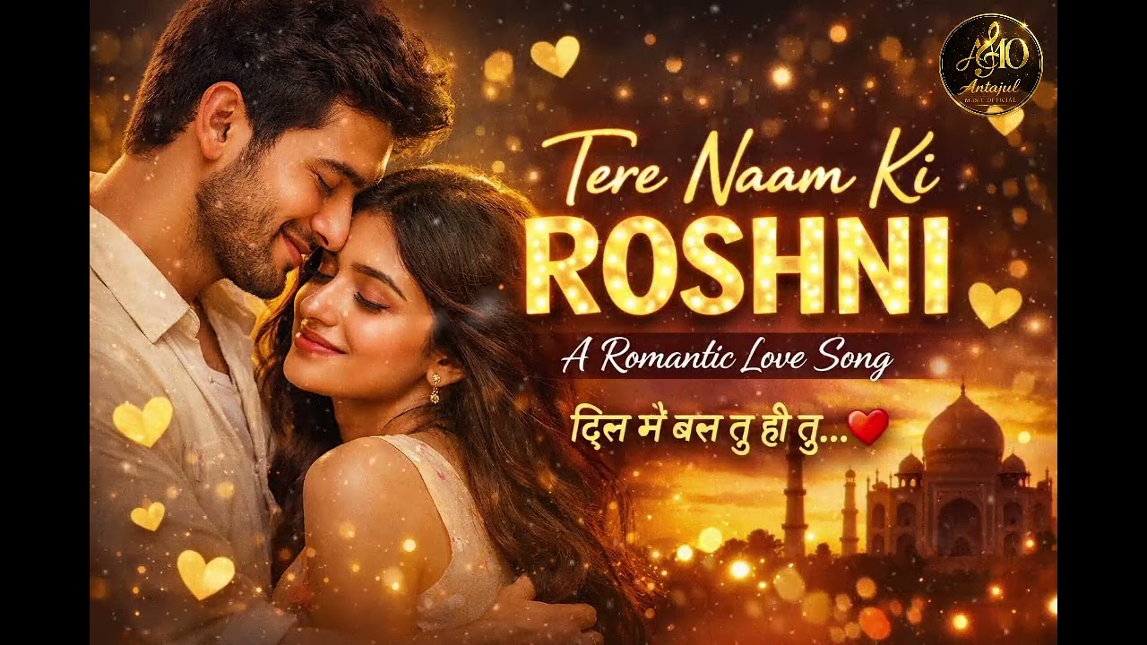 Tere Naam Ki Roshni 💖 | Latest Hindi Song 2026 | Romantic Song | Antajul Music Official
