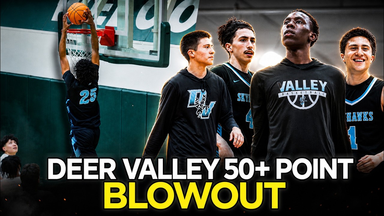 Deer Valley SHUTS OUT Greenway BY 50+ Points | Full Highlights