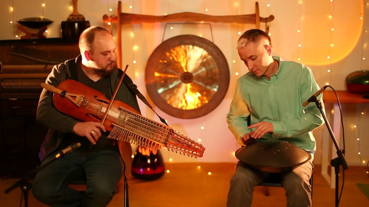 “Creep” на глюкофоне и никельхарпе / Radiohead cover on steel tongue drum and nickelharp / Кавер