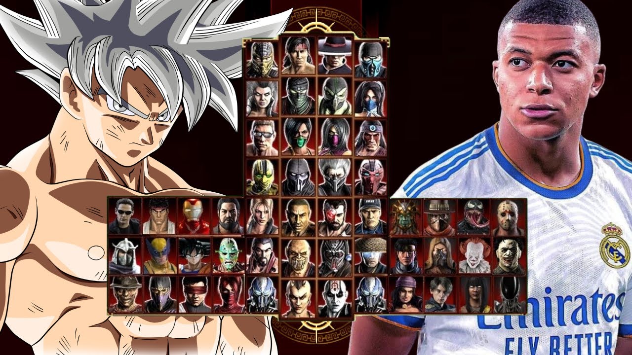 Mortal Kombat 9 - GOKU SJJ & REAL MADRID MBAPPE - Expert Tag Ladder - Gameplay @(1080p) - 60ᶠᵖˢ ✔