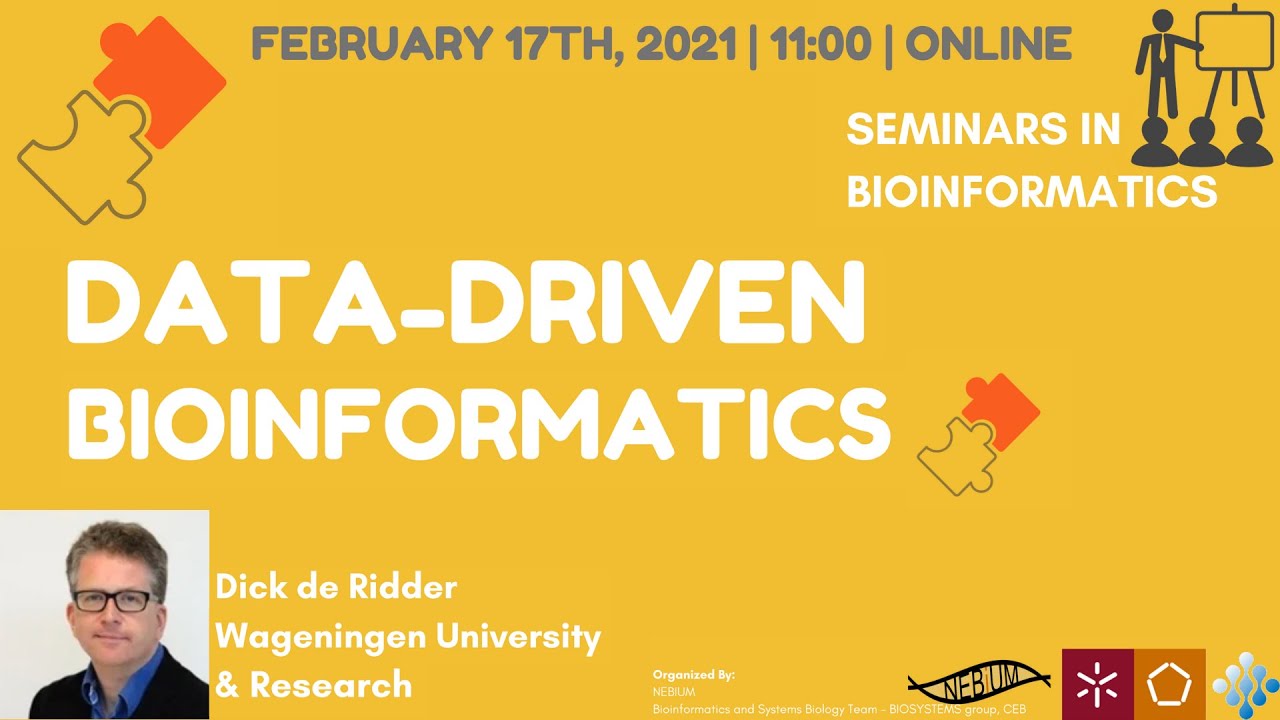 Lecture by Dick De Ridder - February 17th