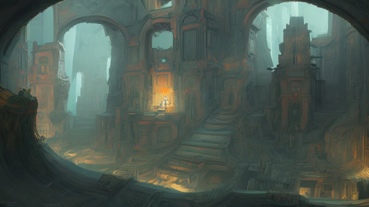 Abandoned Dwarven City | Eerie Adventure Music | 1 Hour of Immersive D&D Music