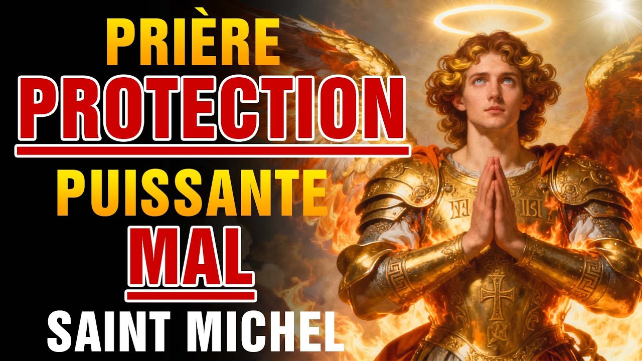 🙏 SAINT MICHEL ARCHANGE – PRIÈRE DE PROTECTION PUISSANTE CONTRE TOUT MAL !