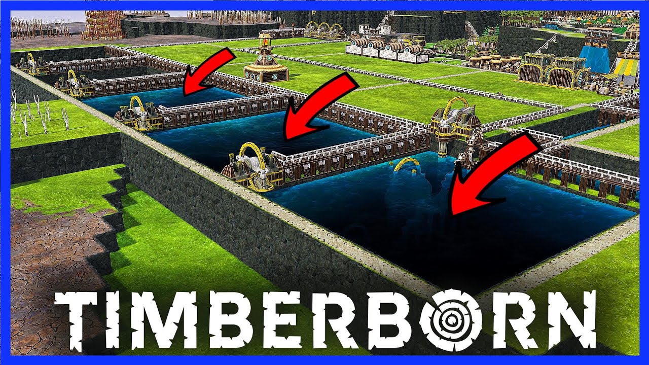 Update: Have I PERFECTED The WATER MANAGEMENT SYSTEM? - Timberborn Hard Mode