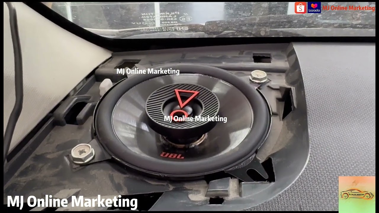 JBL Stage 3 427F Installed on Perodua MYVI Lagi Best/Icon Sound Test *Bass Boosted+Sound Clarity*