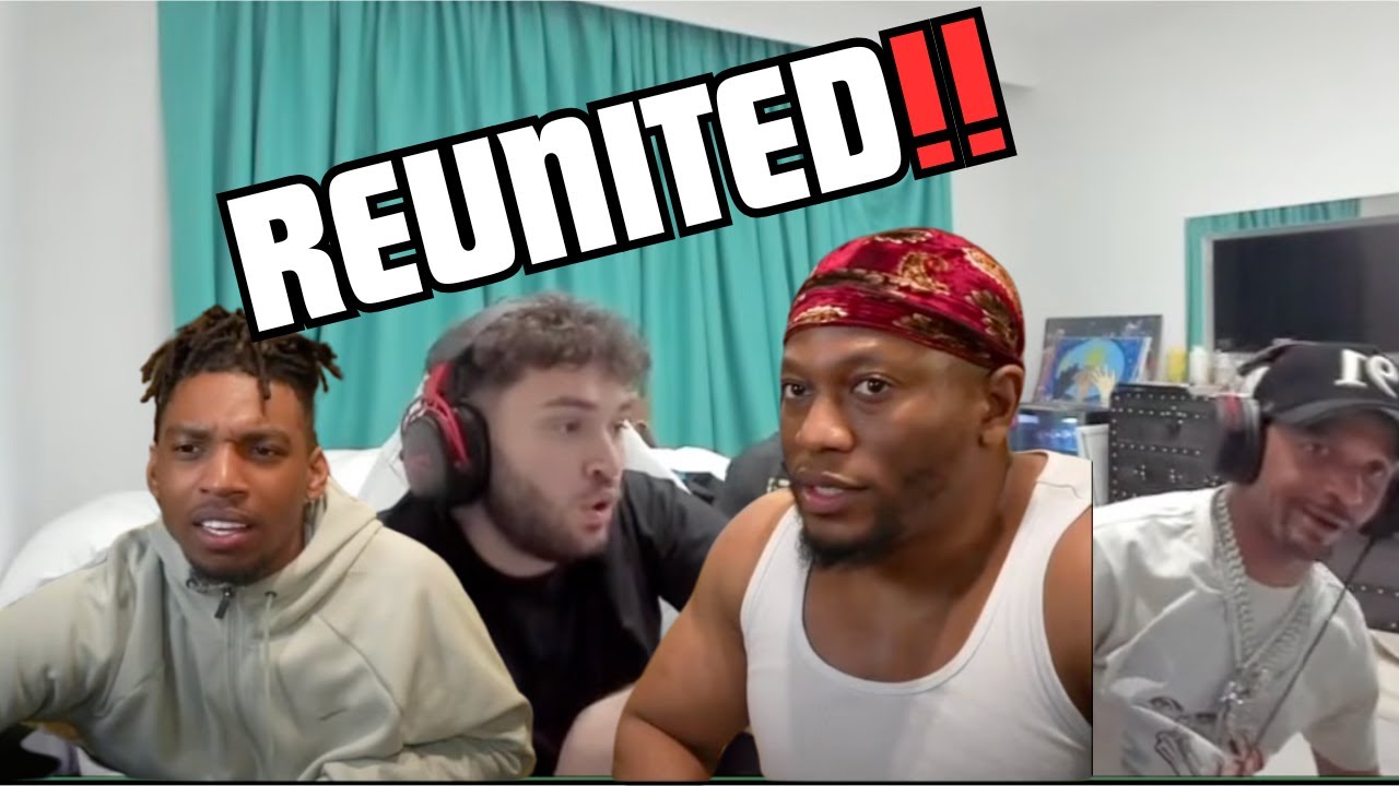 Zias and B Lou Finally Reunite With Adin Ross! Ft. Charleston White