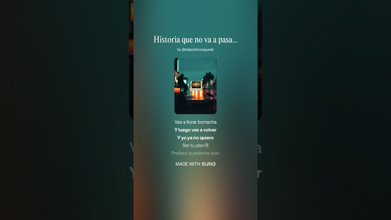 Esta historia no va a pasar
