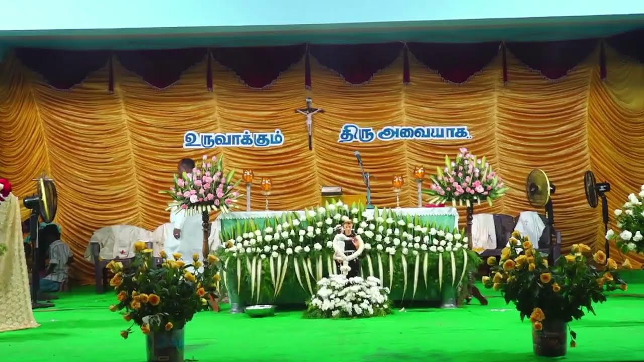 st.Antony s  Church  Enayam Puthenthurai 1st day celebration