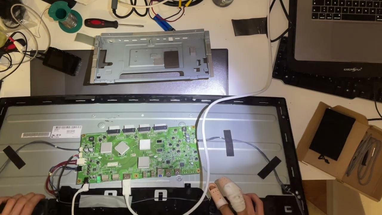 LG 34UC97 Monitor no Power Reparatur