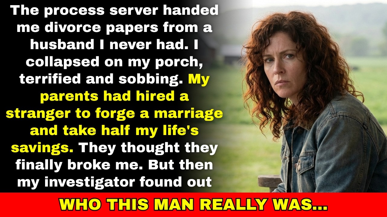 A Stranger Sued Me for Divorce to Take Half My Assets—My Parents Hired Him, I Was Terrified, Then...