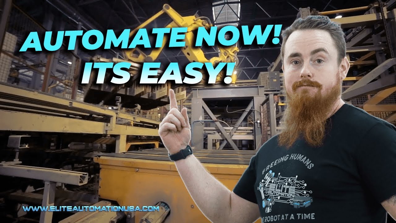 How Easy It Is To Automate Your Manufacturing System