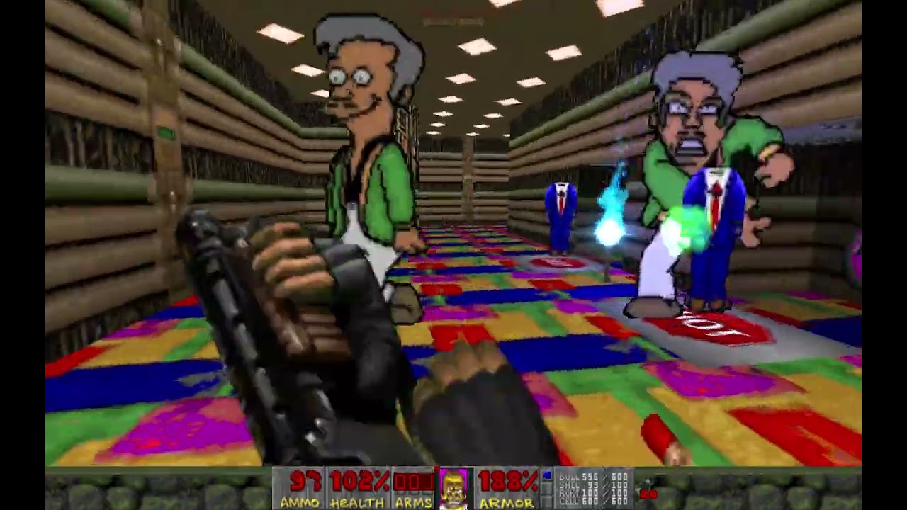 The Simpsons WAD on Brutal DOOM