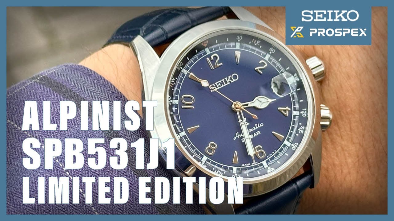 Unboxing The New Seiko Prospex Alpinist SPB531J1
