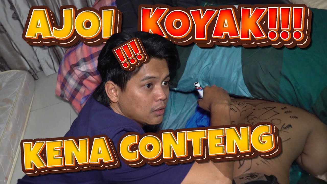 ZUKIE PRANK CONTENG BADAN AJOY!!!