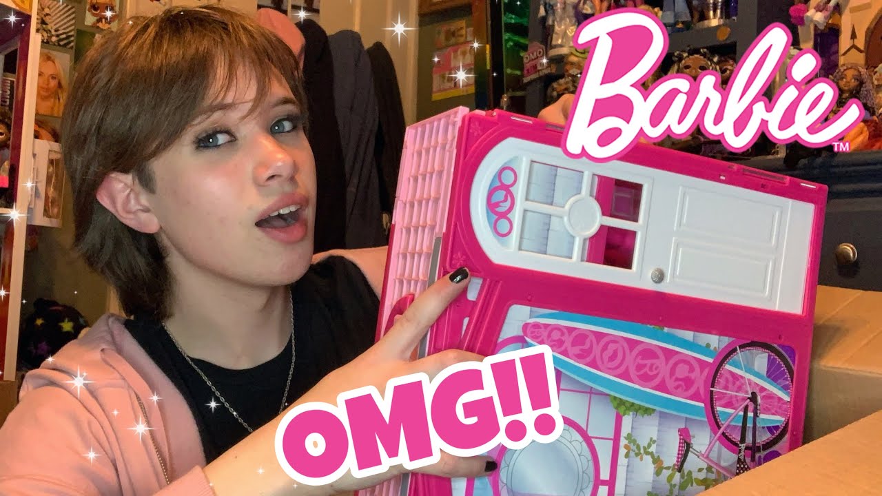 Opening ANOTHER Barbie Wishlist Item :) 2009 Glam Vacation Beach House