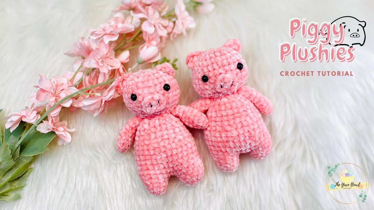Easy Pig Amigurumi | Easy Amigurumi Pig Plushies