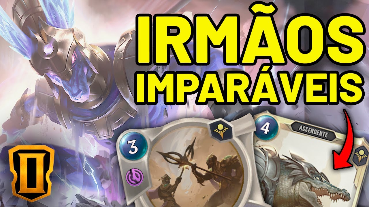 IRMÃOS IMPARÁVEIS - MONO SHURIMA SECRETO  | NASUS RENEKTON | LEGENDS OF RUNETERRA DECK