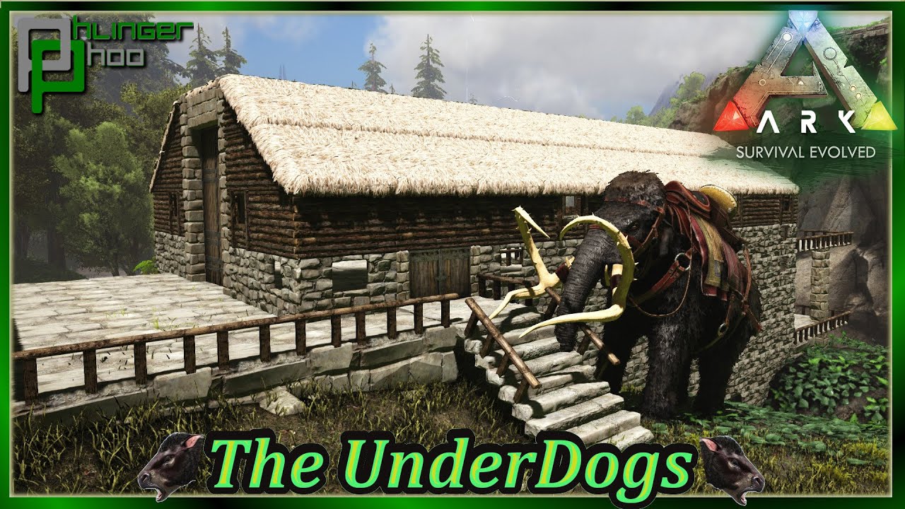 Base Building in my Favorite Location on the Island in Ark's The Underdogs 56