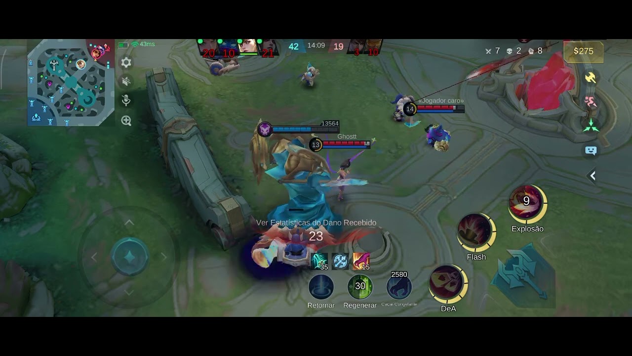 MOBILE LEGENDS final de partida 