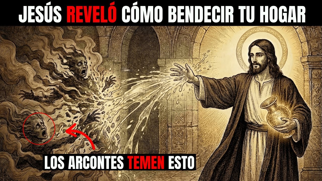 Jesus ENSEÑÓ a los ELEGIDOS cómo PROTEGER sus CASAS contra los ARCONTES usando AGUA SAGRADA
