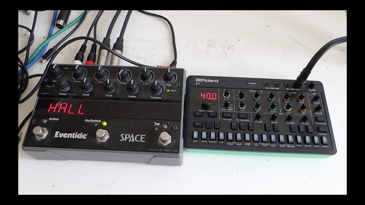 Roland Aira S1 & Eventide Space
