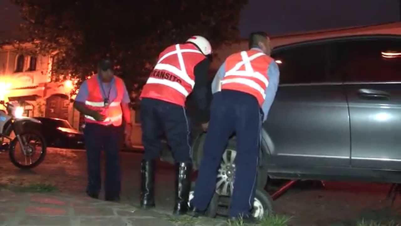 Controles de alcoholemia en la Zona de la Balcarce - Transito Municipalidad de Salta